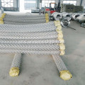 Galvanized Steel Chain Link Fence Fabric